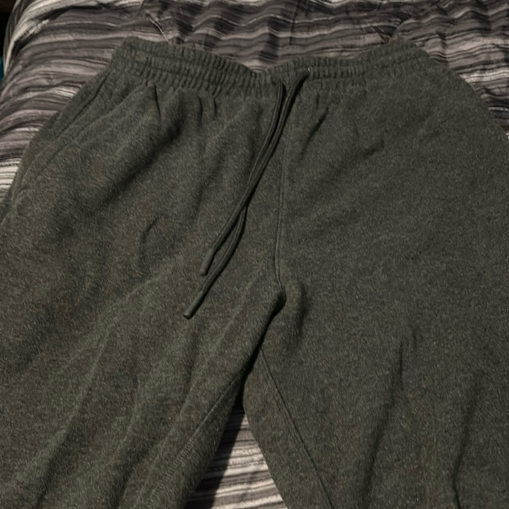 Grey sweatpants